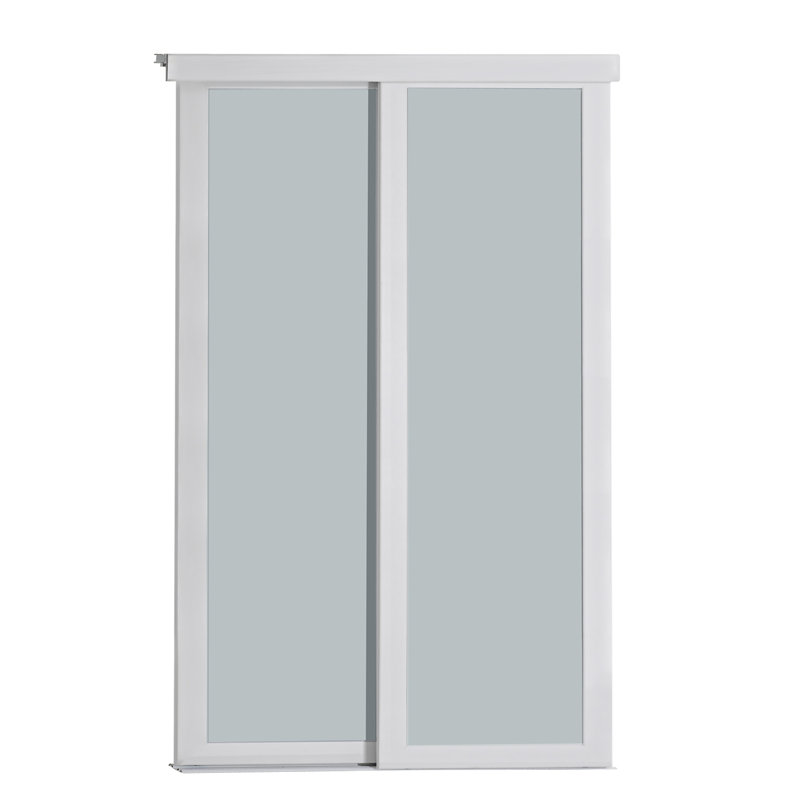 Colonial Elegance Paneled Wood and PVC/Vinyl Sliding Closet Doors Wayfair